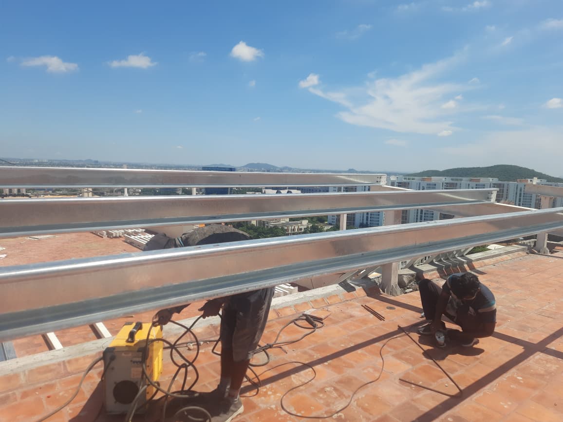 SRM Tech Park II - 350 KW Solar Project - Image 3