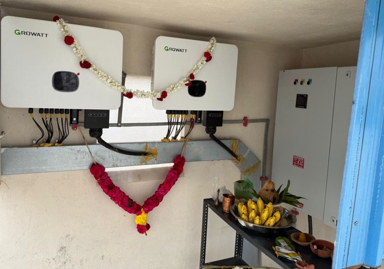 VELAMMAL NEXUS SCHOOL - 110 KW Solar Power Project - Image 3