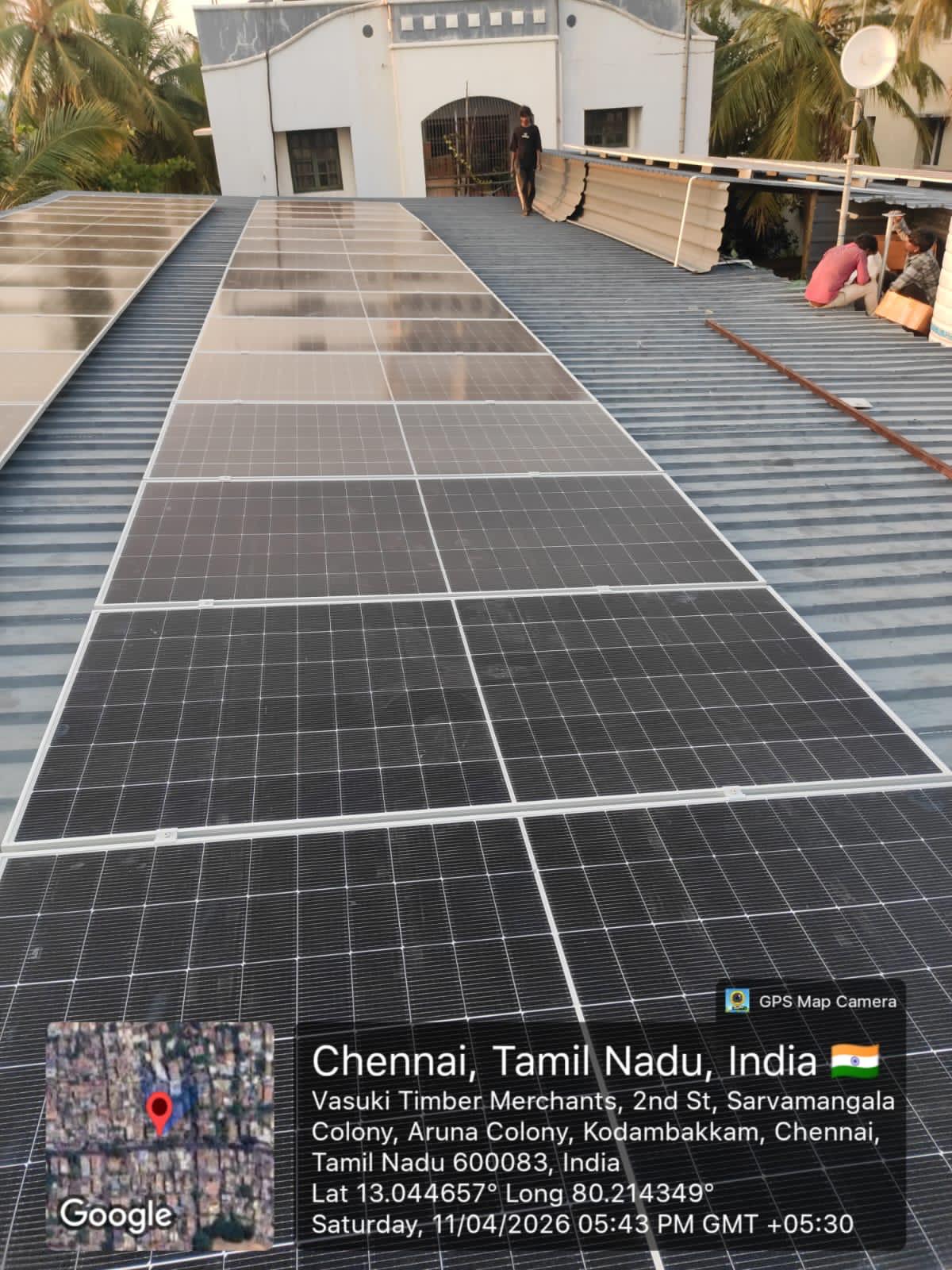VINAYAGA HERO MOTORS (Ashok Nagar): 30KW Commissioned - Image 1